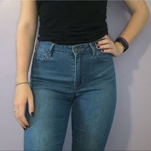 SOLD Bullhead Denim Super High Rise Jeans